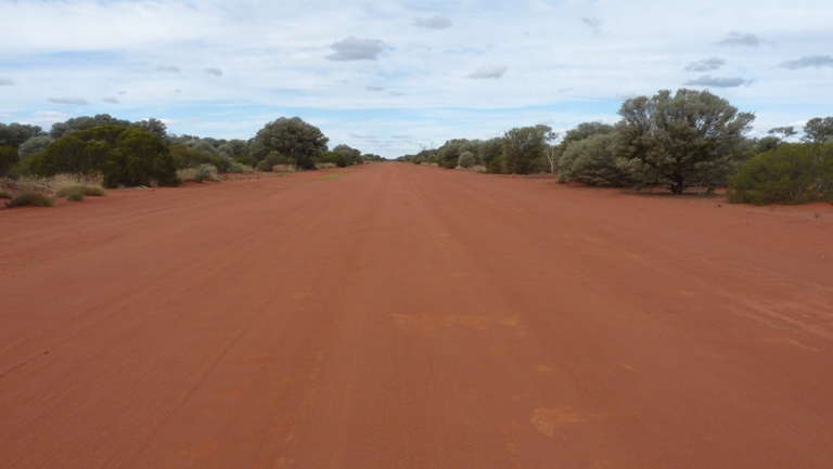 Gravelroad nach Wiluna